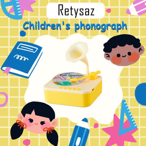 Retysaz Phonograph for Kids