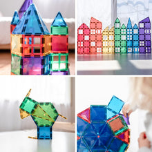 Load image into Gallery viewer, Magnetic Tile Set – Rainbow Mega Pack (212 Pieces)
