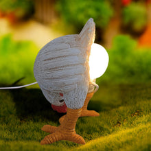 Load image into Gallery viewer, Funny Chicken Egg Table Lamp – USB LED Night Light
