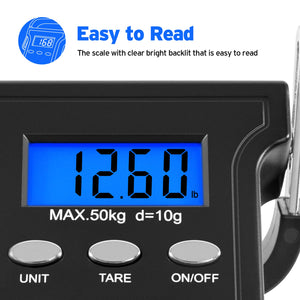 Digital Fishing Scale with LCD Display - Gifteee Unique & Unusual gifts, Cool gift ideas