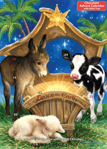 Vermont Christmas Company Nativity Chocolate Advent Calendar