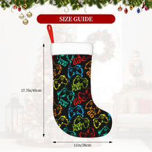 Load image into Gallery viewer, Gamer-Themed Christmas Stocking
