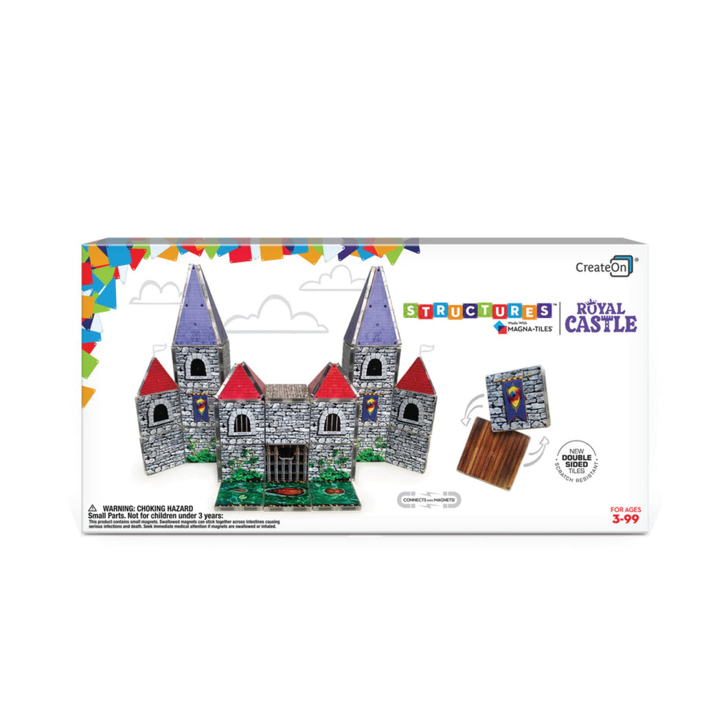 CreateOn Magna-Tiles Royal Castle Set