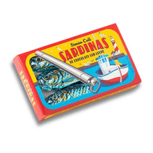 Load image into Gallery viewer, Milk Chocolate Candy Sardines in Tin – 24 g
