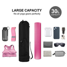 Load image into Gallery viewer, Yoga Mat Bag with Water Bottle Pocket - Gifteee Unique &amp; Unusual gifts, Cool gift ideas
