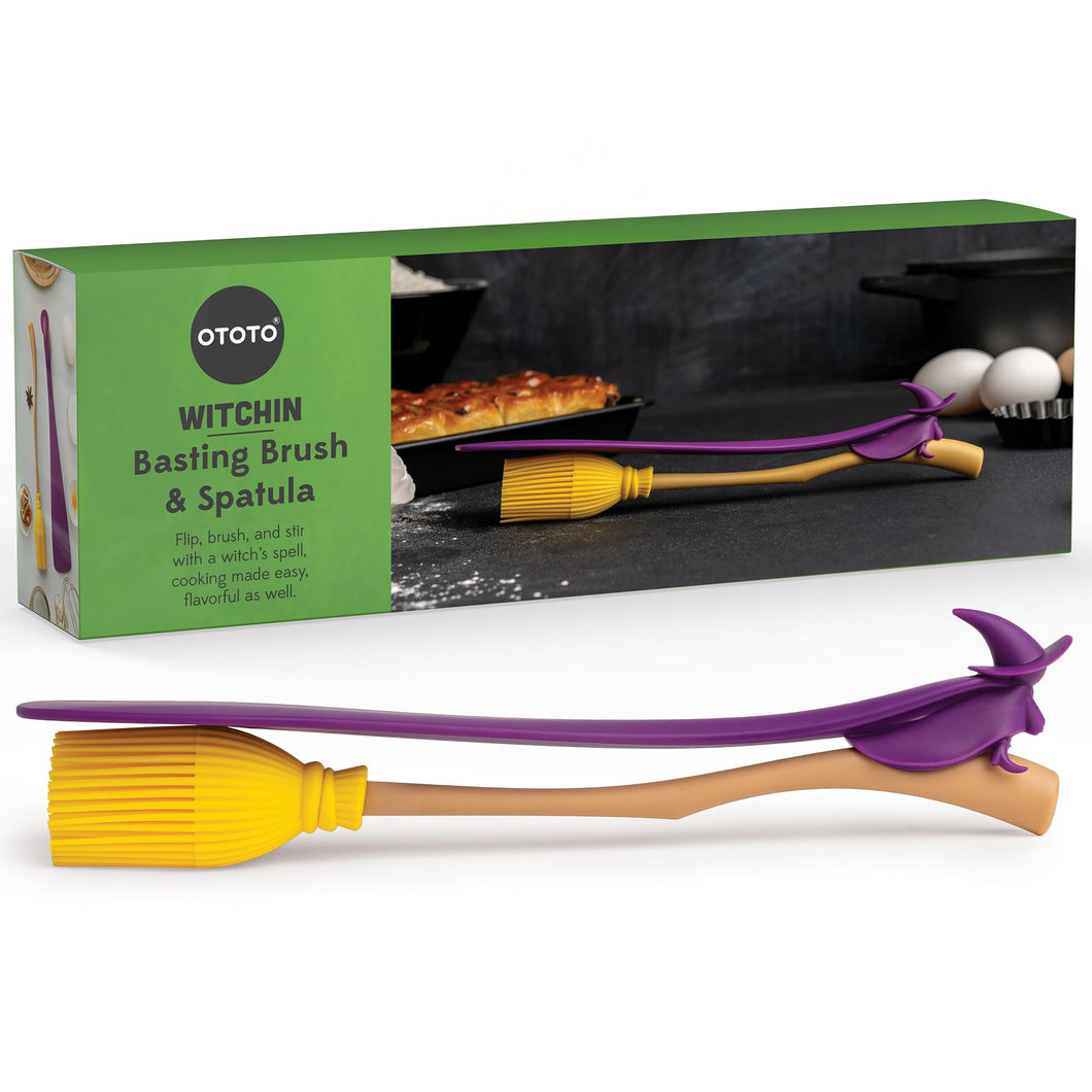 Witchin Silicone Pastry Brush and Spatula