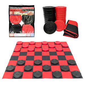 Jumbo Checkers Set - Gifteee Unique & Unusual gifts, Cool gift ideas