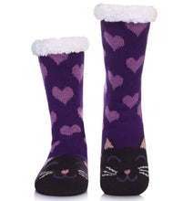 Load image into Gallery viewer, LINEMIN Fuzzy Slipper Socks – Cozy Comfort for Winter
