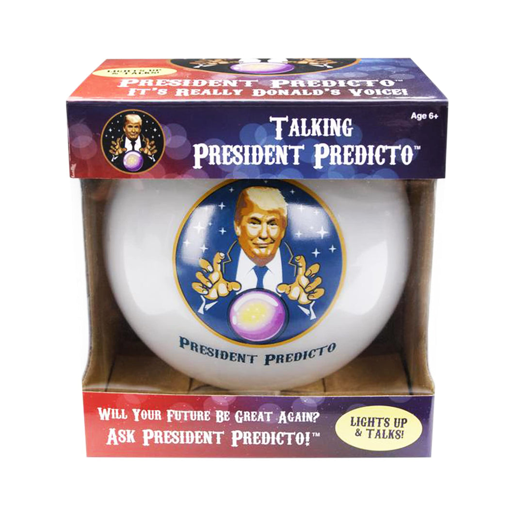 Talking President Predicto Ball - Donald Trump Fortune Teller Toy