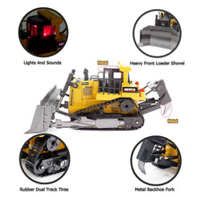 Load image into Gallery viewer, RC Bulldozer Toy - Gifteee Unique &amp; Unusual gifts, Cool gift ideas
