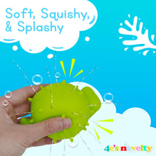 Load image into Gallery viewer, Octopus Water Squirt Toys – 4-Pack Pool &amp; Bath Fun
