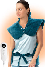 Load image into Gallery viewer, Wearable Heating Pad for Neck, Shoulders &amp; Back – Timers, Auto-Off
