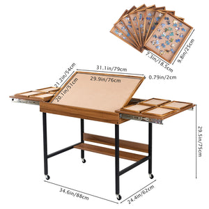 Adjustable Puzzle Table - Gifteee Unique & Unusual gifts, Cool gift ideas