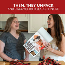 Load image into Gallery viewer, Cat Hat Prank Gift Box – Empty Fake Packaging
