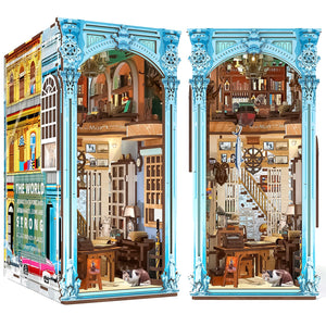 DIY Book Nook Kit with LED – Hemingway House