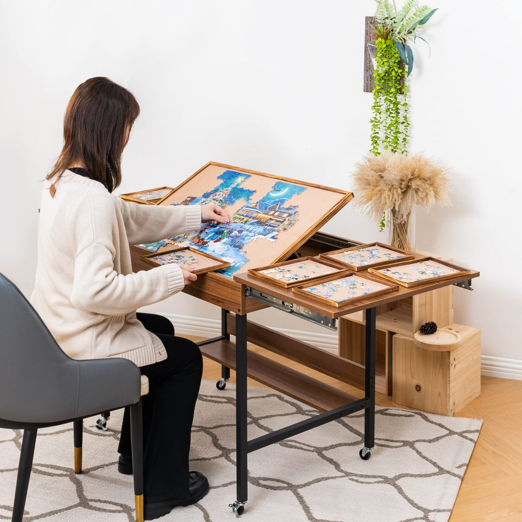 Adjustable Puzzle Table - Gifteee Unique & Unusual gifts, Cool gift ideas