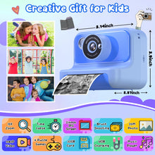 Load image into Gallery viewer, Kids Instant Print Camera – Unleash Your Child&#39;s Creativity
