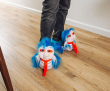 Load image into Gallery viewer, Labyrinth 'Ello Worm Plush Slippers | Cozy Novelty Indoor House Shoes
