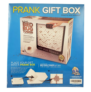 Bed Bug Tower Prank Gift Box – Hilarious Fake Packaging