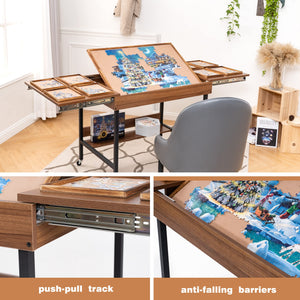 Adjustable Puzzle Table - Gifteee Unique & Unusual gifts, Cool gift ideas