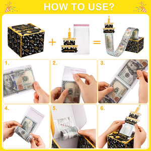 Money Box with Pull-Out Birthday Card - Gifteee Unique & Unusual gifts, Cool gift ideas