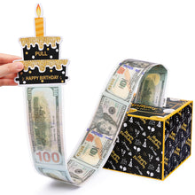 Load image into Gallery viewer, Money Box with Pull-Out Birthday Card - Gifteee Unique &amp; Unusual gifts, Cool gift ideas
