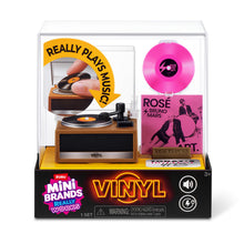 Load image into Gallery viewer, Mini Brands Working Vinyl Playset – Tiny Record Player That Plays
