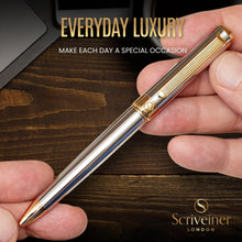 Load image into Gallery viewer, Luxury Ballpoint Pen by Scriveiner – Elegance in Writing
