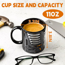 Load image into Gallery viewer, Mechanic's 3D Toolbox Coffee Mug | 11oz Novelty Ceramic Cup for Dads
