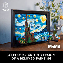 Load image into Gallery viewer, LEGO Ideas Vincent van Gogh The Starry Night (21333) | 2316-Piece 3D Art Set
