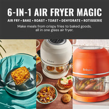 Load image into Gallery viewer, Self-Cleaning Glass Air Fryer, 5-Qt – 6-in-1 Rotisserie

