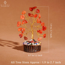 Load image into Gallery viewer, Set of 12 Mini Chakra Crystal Trees - Healing Stones for Positive Energy
