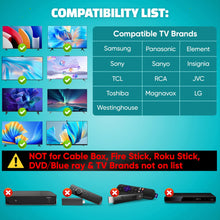 Load image into Gallery viewer, Big Button Universal TV Remote for Seniors – Easy to Use
