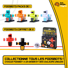 Load image into Gallery viewer, Foosbots 2-Pack - Tabletop Trickshot Game for Kids Ages 6+
