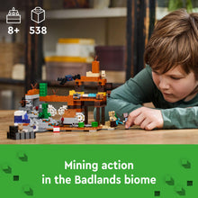 Load image into Gallery viewer, LEGO Minecraft Badlands Mineshaft - Gifteee Unique &amp; Unusual gifts, Cool gift ideas
