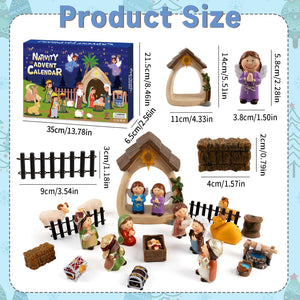 Nativity Scene Advent Calendar