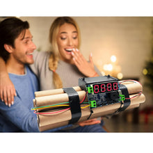 Load image into Gallery viewer, Alarm Clock Countdown Ticking time Machine Kit with Buzzer
