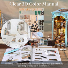 Load image into Gallery viewer, DIY Book Nook Kit with LED – Hemingway House

