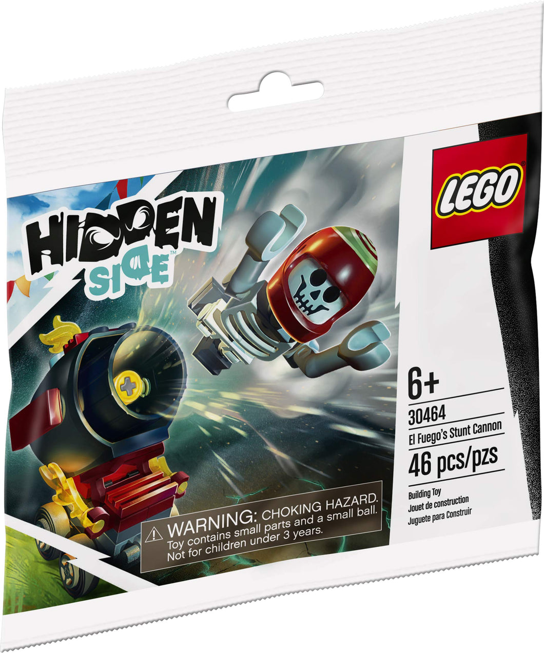 LEGO Hidden Side El Fuego's Stunt Cannon Set (30464)