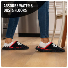 Load image into Gallery viewer, Microfiber Cleaning Slippers – Washable Dusting Shoes
