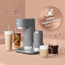 Load image into Gallery viewer, Mr. Coffee 4-in-1 Single-Serve Latte Lux Coffee Maker
