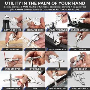 Keychain Multitool – 16-in-1 TSA-Safe EDC