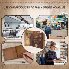 Load image into Gallery viewer, "Our Adventure Book" DIY Retro Scrapbook &amp; Photo Album
