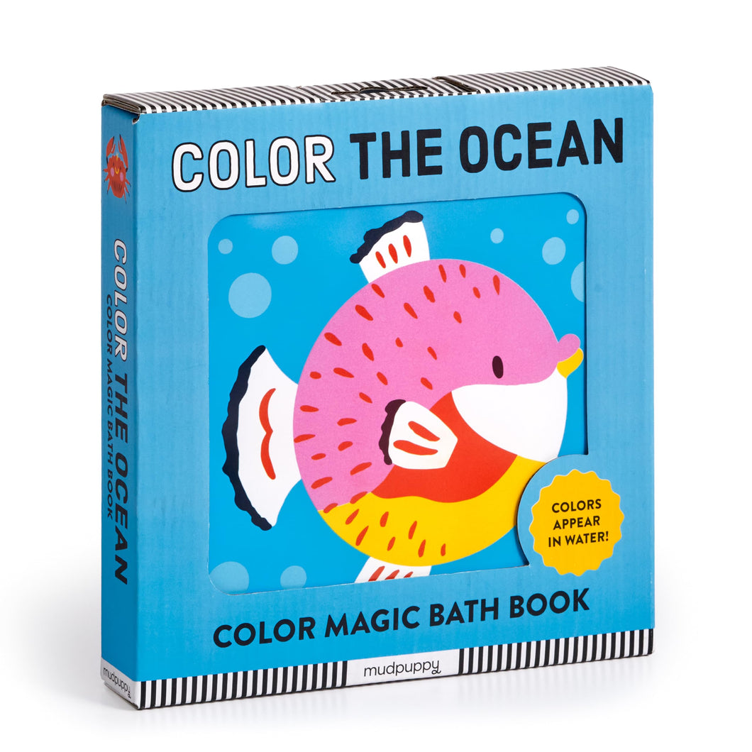 Color the Ocean Bath Book - Gifteee Unique & Unusual gifts, Cool gift ideas