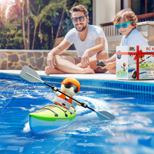 Load image into Gallery viewer, Kids RC Kayak Boat with Lights – Green
