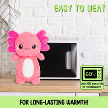 Load image into Gallery viewer, Microwavable Axolotl Heating Pad Stress Relief Plush - Gifteee Unique &amp; Unusual gifts, Cool gift ideas
