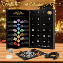 Load image into Gallery viewer, Pukamam Crystal Advent Calendar 2024 Rock Collection Box
