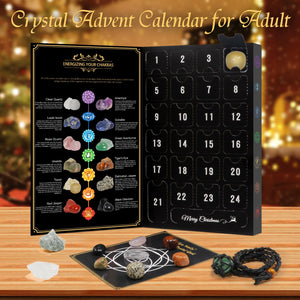 Pukamam Crystal Advent Calendar 2024 Rock Collection Box