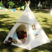 Load image into Gallery viewer, Children&#39;s Canvas Teepee Playhouse - Gifteee Unique &amp; Unusual gifts, Cool gift ideas
