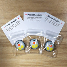Load image into Gallery viewer, Little Pocket Penguin Hug Keepsake | Cute Resin Encouragement Token with Card
